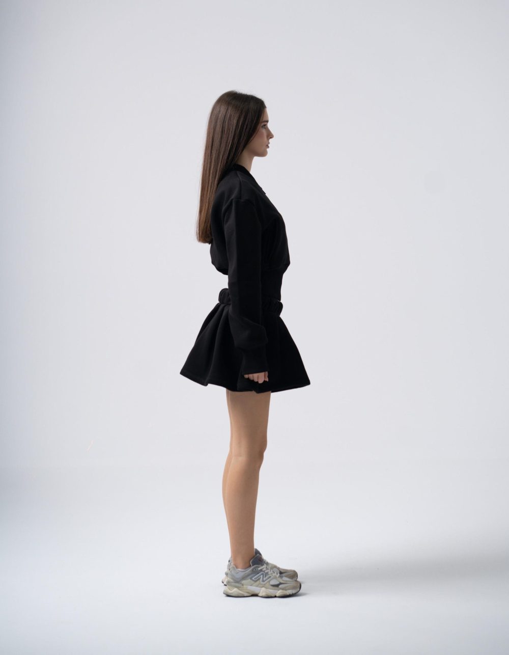 Inej Skirt Set In Black - Image 3