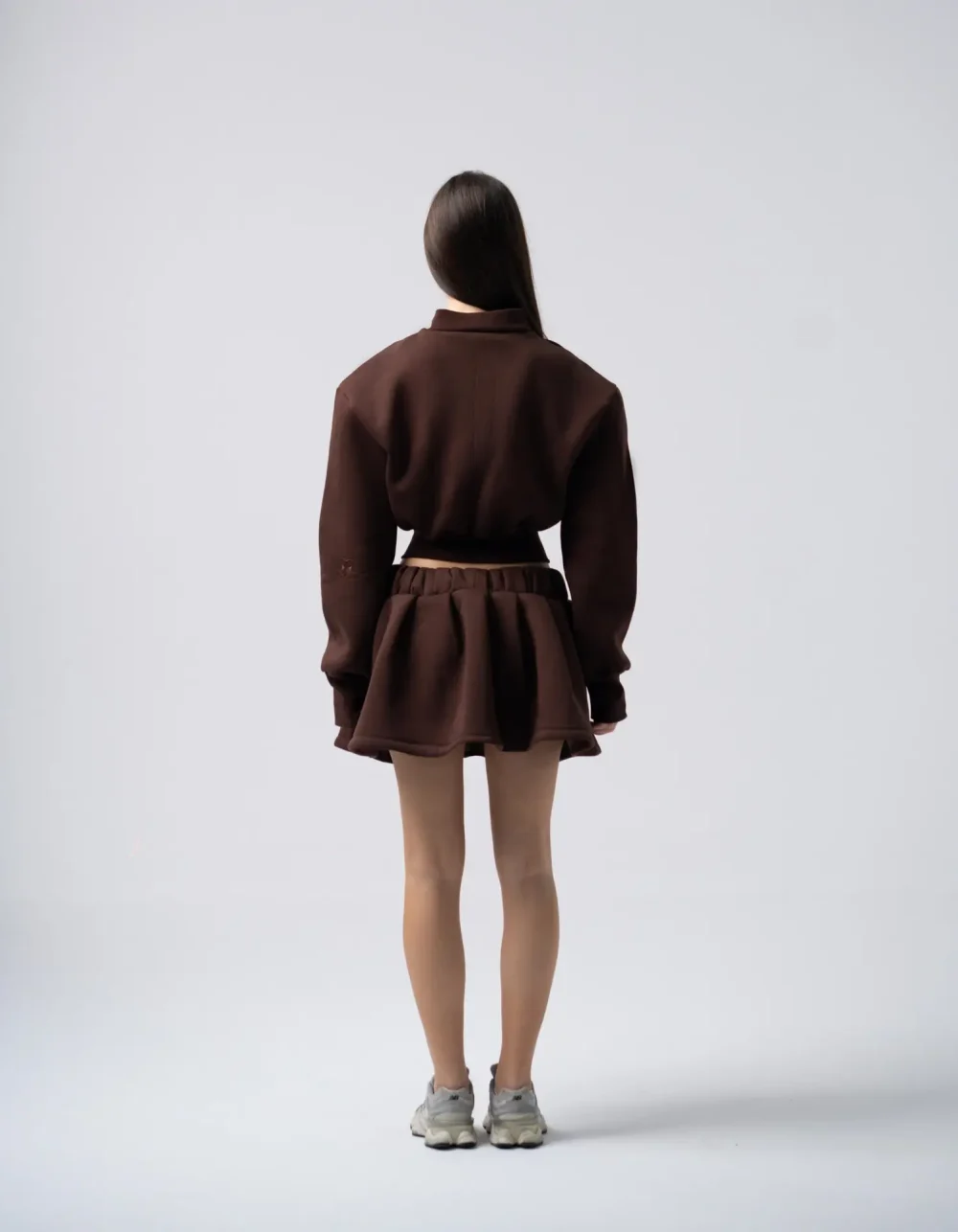 Inej Skirt Set In Brown - Image 4