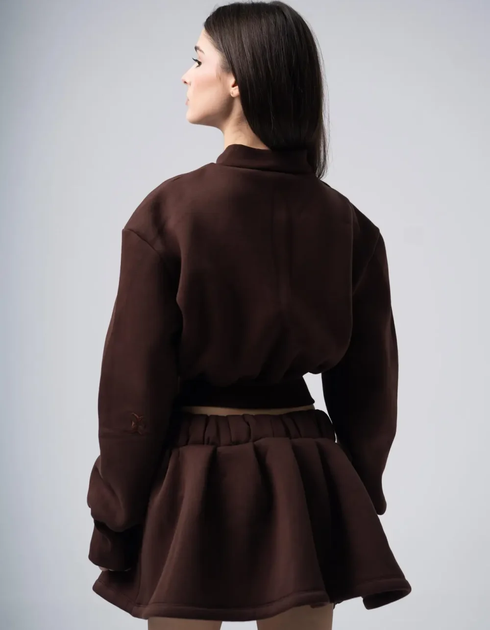 Inej Skirt Set In Brown - Image 5