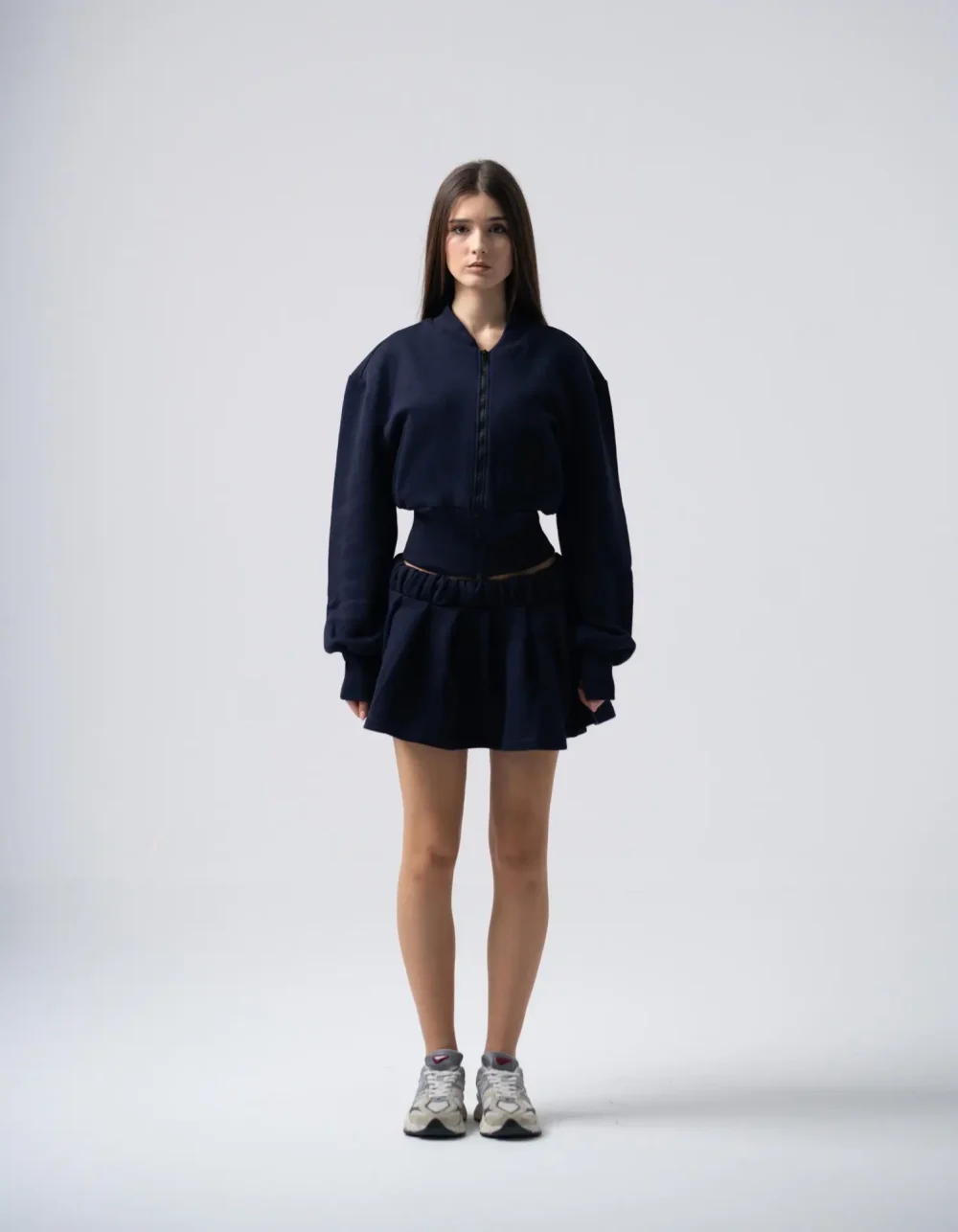 Inej Skirt Set In Dark Blue