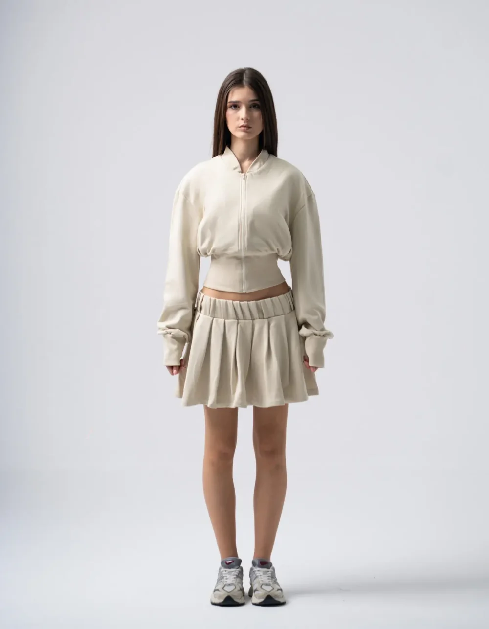 Inej Skirt Set In Beige