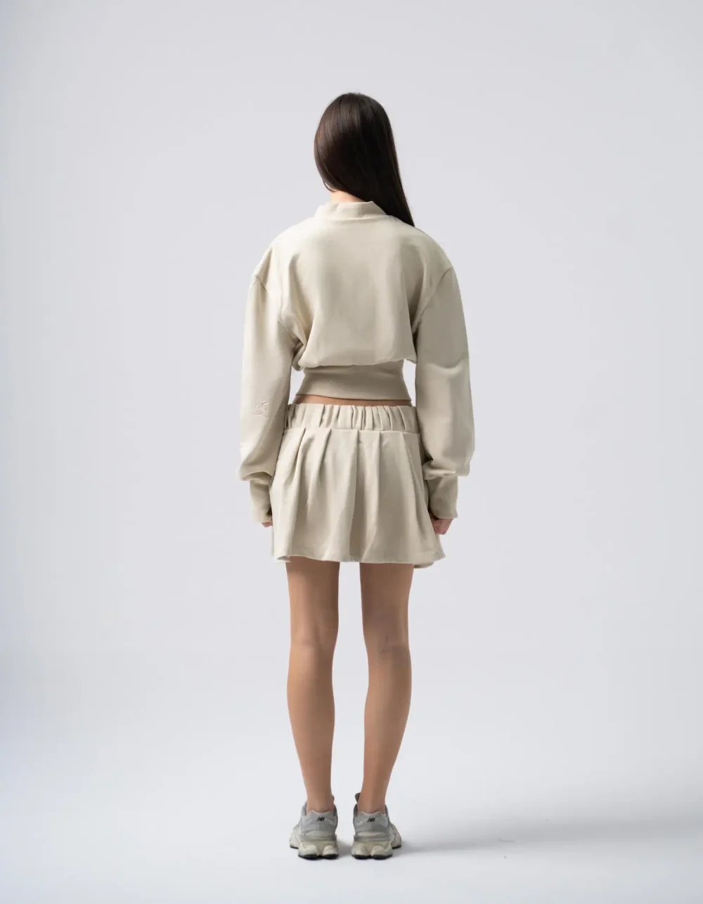 Inej Skirt Set In Beige - Image 4