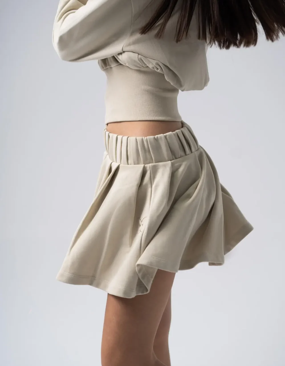 Inej Skirt Set In Beige - Image 5