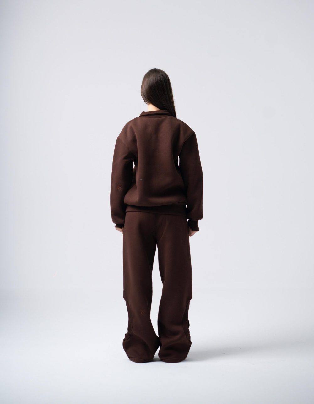 Eclips Pants Set in Brown - Image 4