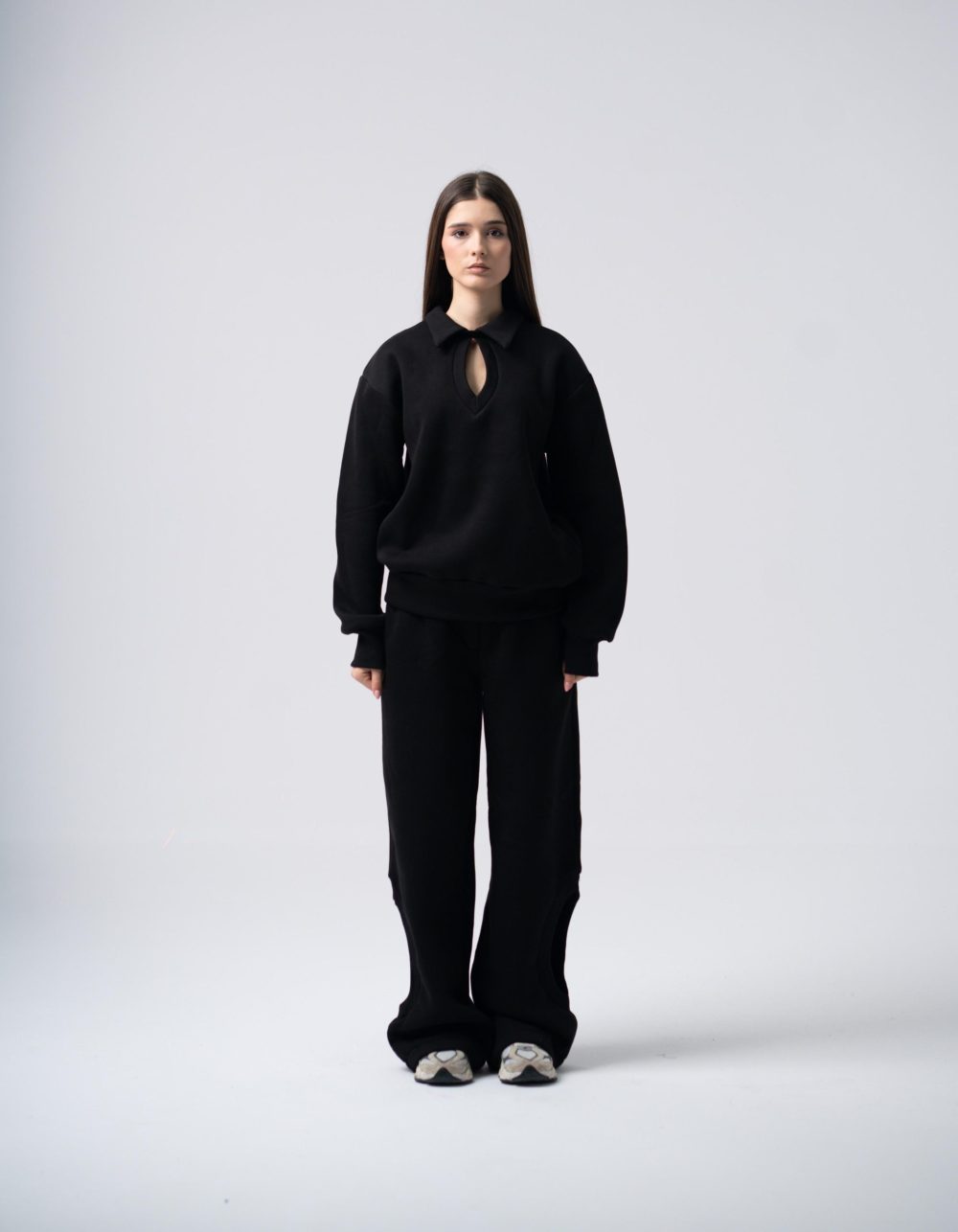 Eclips Pants Set in Black