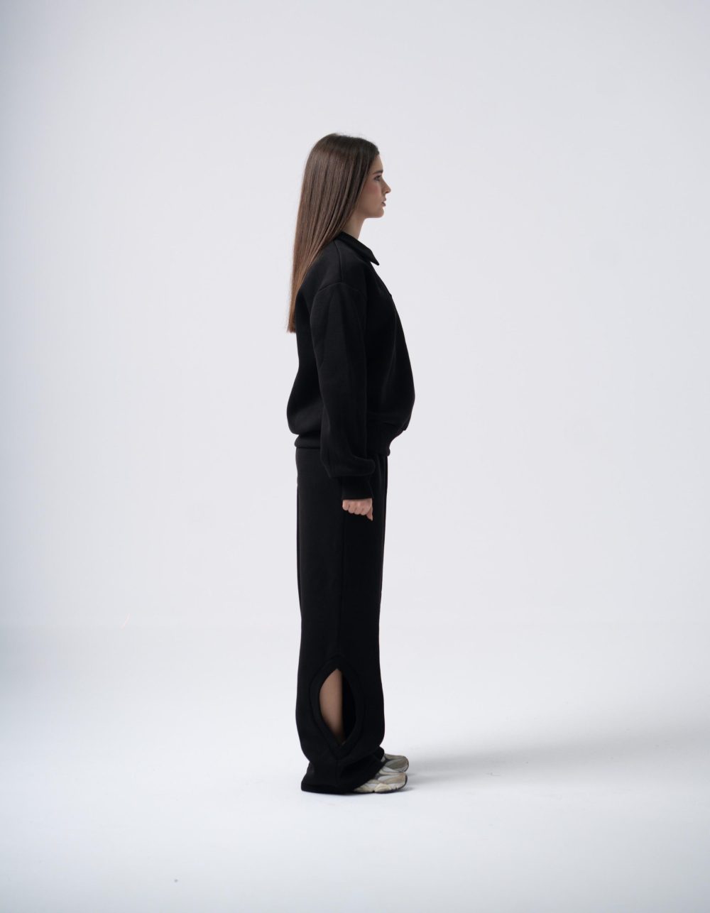 Eclips Pants Set in Black - Image 3