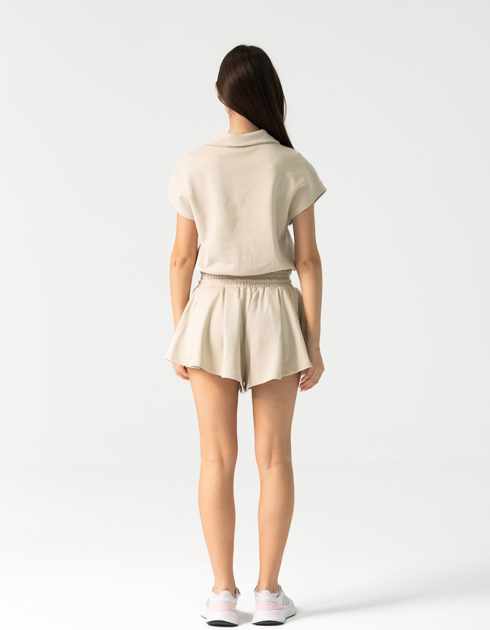 Dax Tennis Set with Skort Beige - Image 4