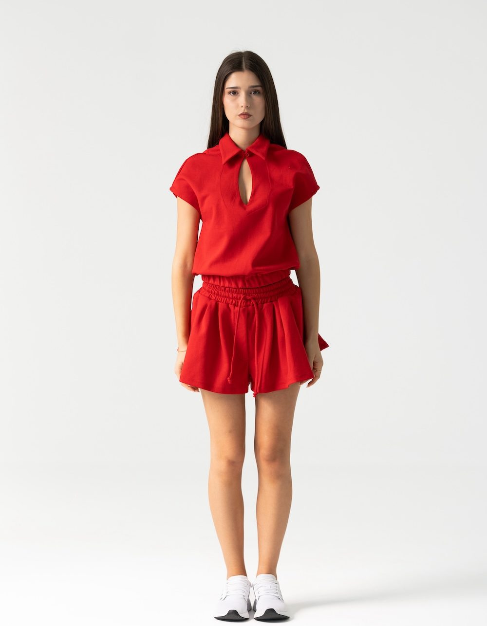 Dax Tennis Set with Skort Red