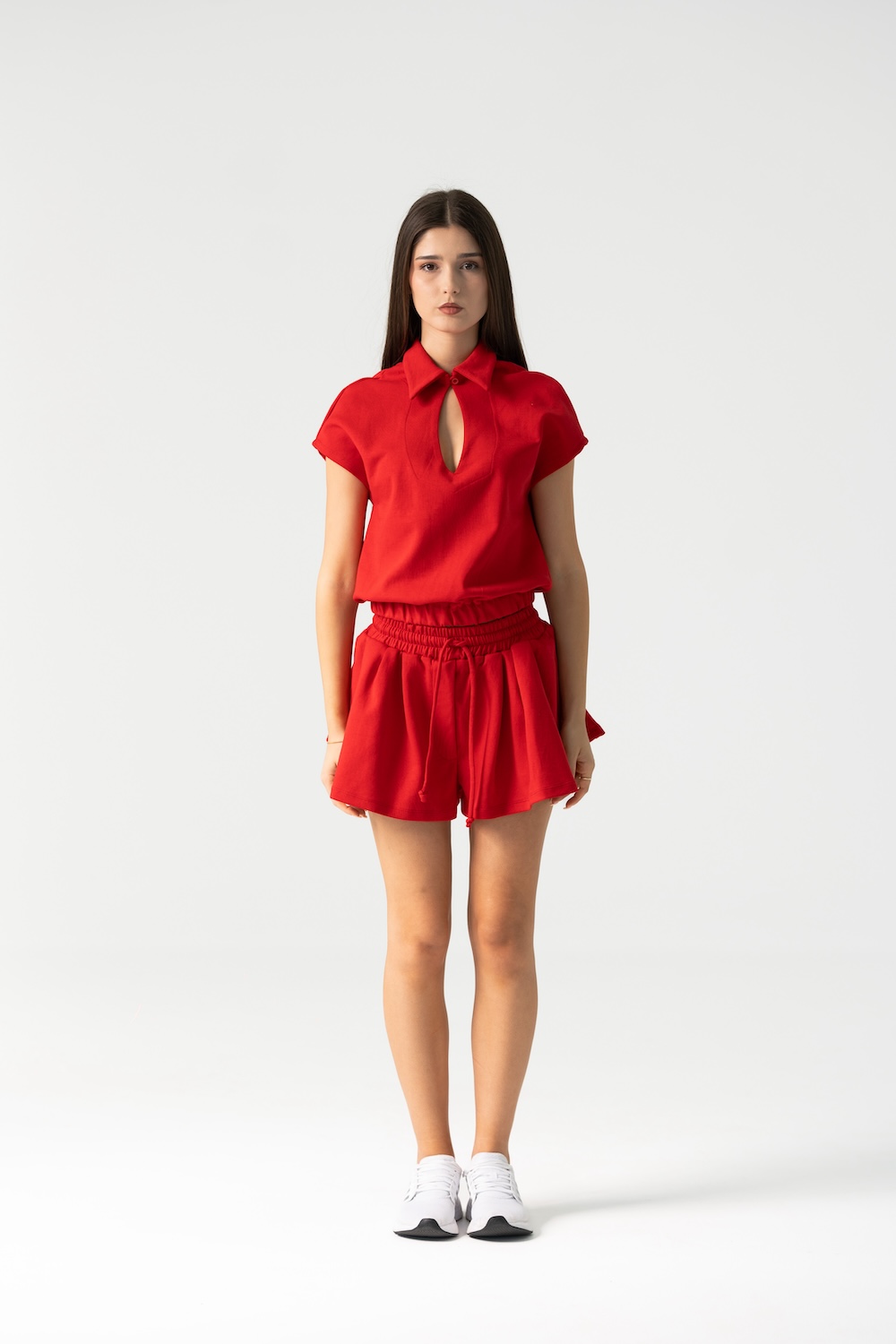 Dax Tennis Set with Skort Red