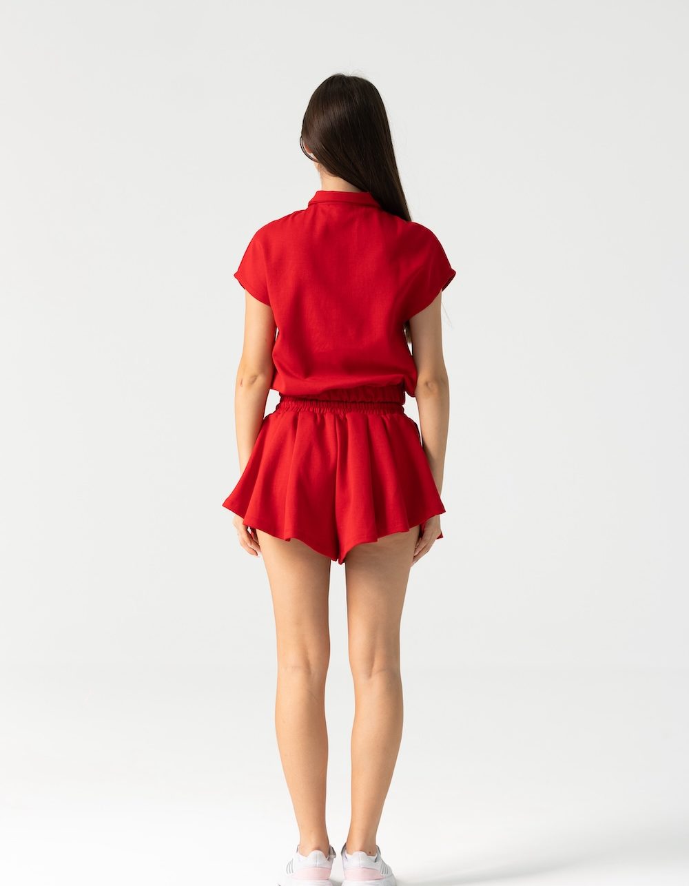 Dax Tennis Set with Skort Red - Image 3
