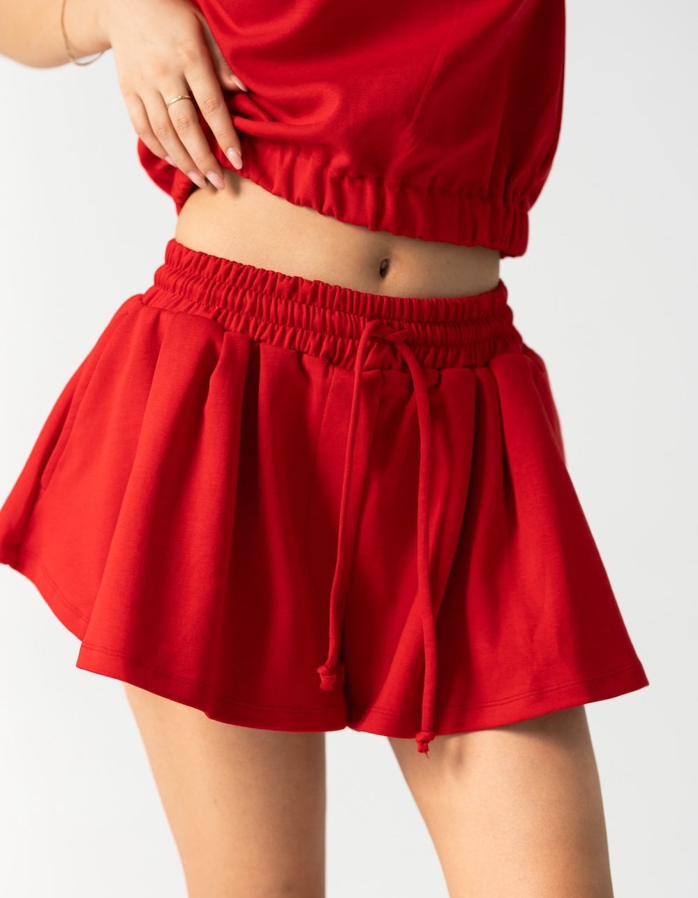 Dax Tennis Set with Skort Red - Image 5