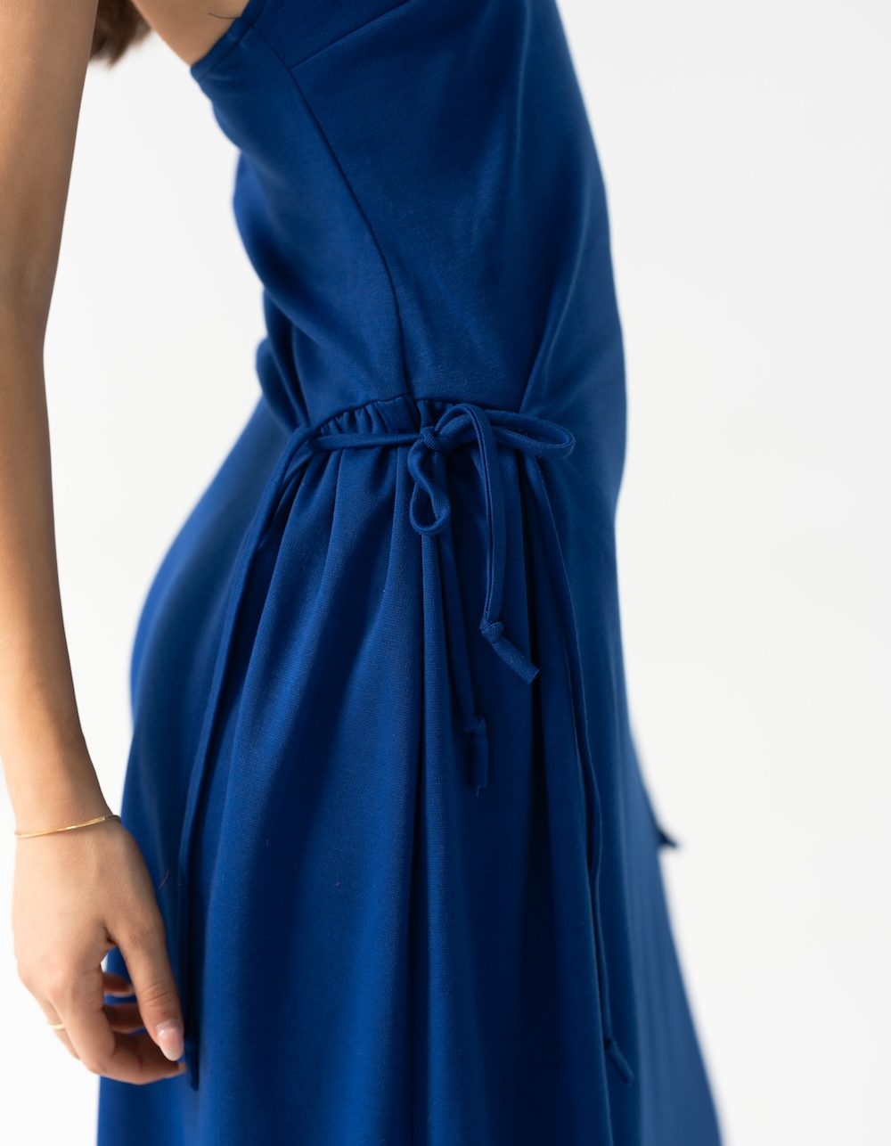 Ame Long Maxi Dress in Royal Blue - Image 7