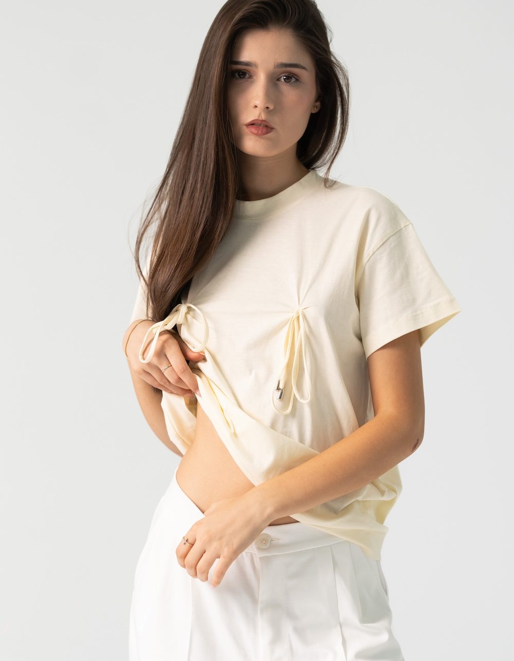 Oriol Blouse In Butter Yellow - Image 5