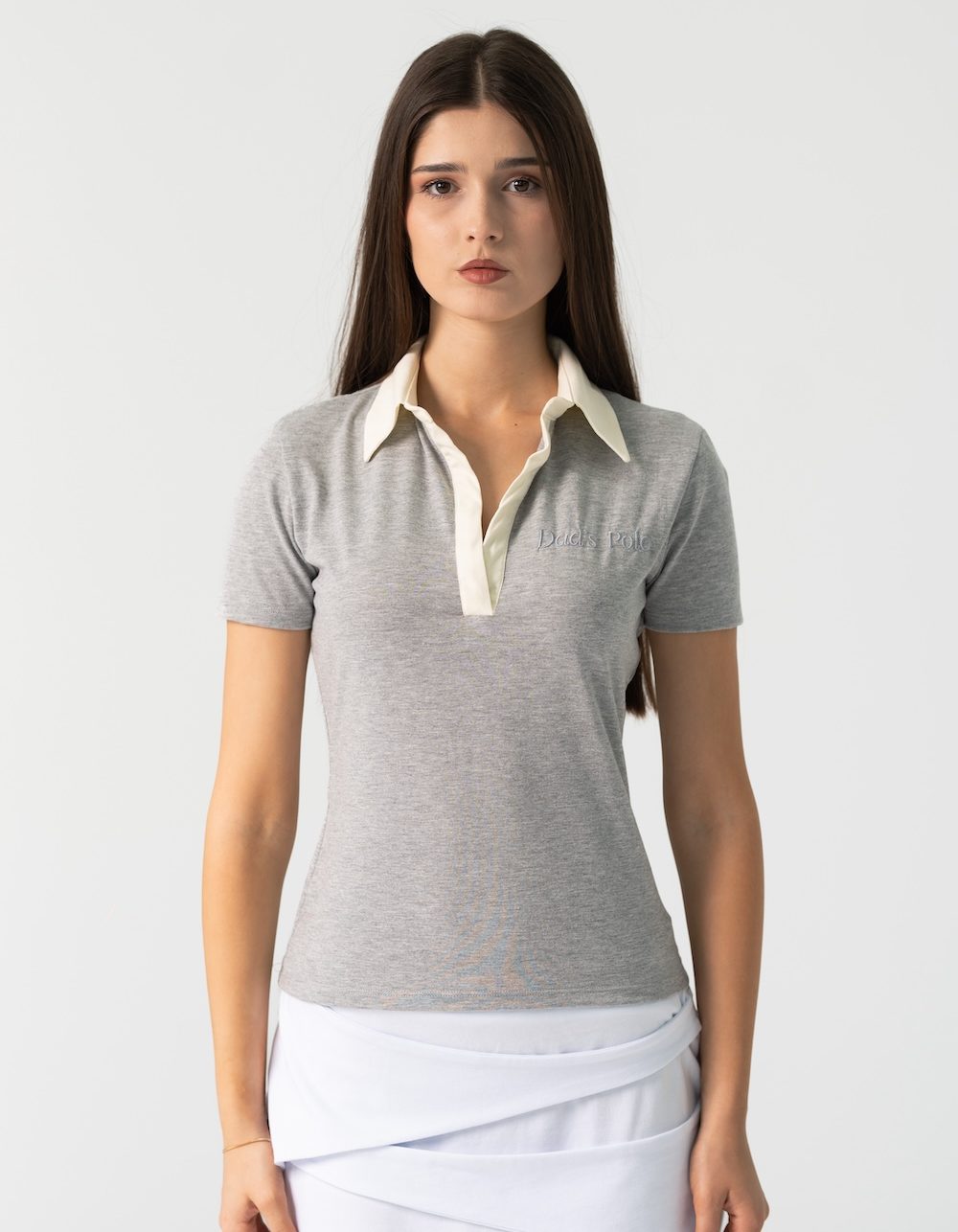 Rena Polo in Grey