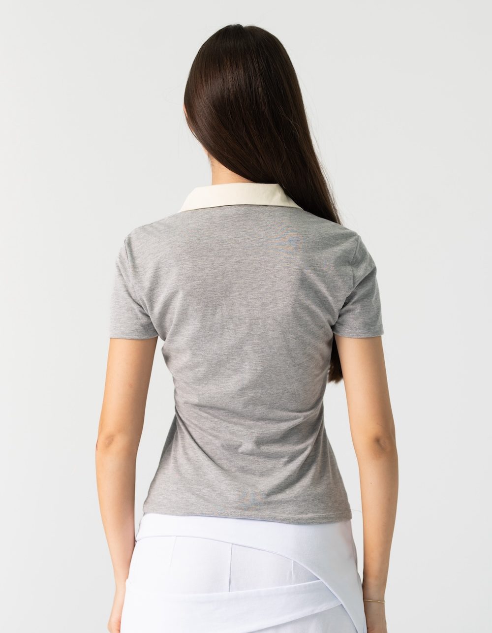 Rena Polo in Grey - Image 4