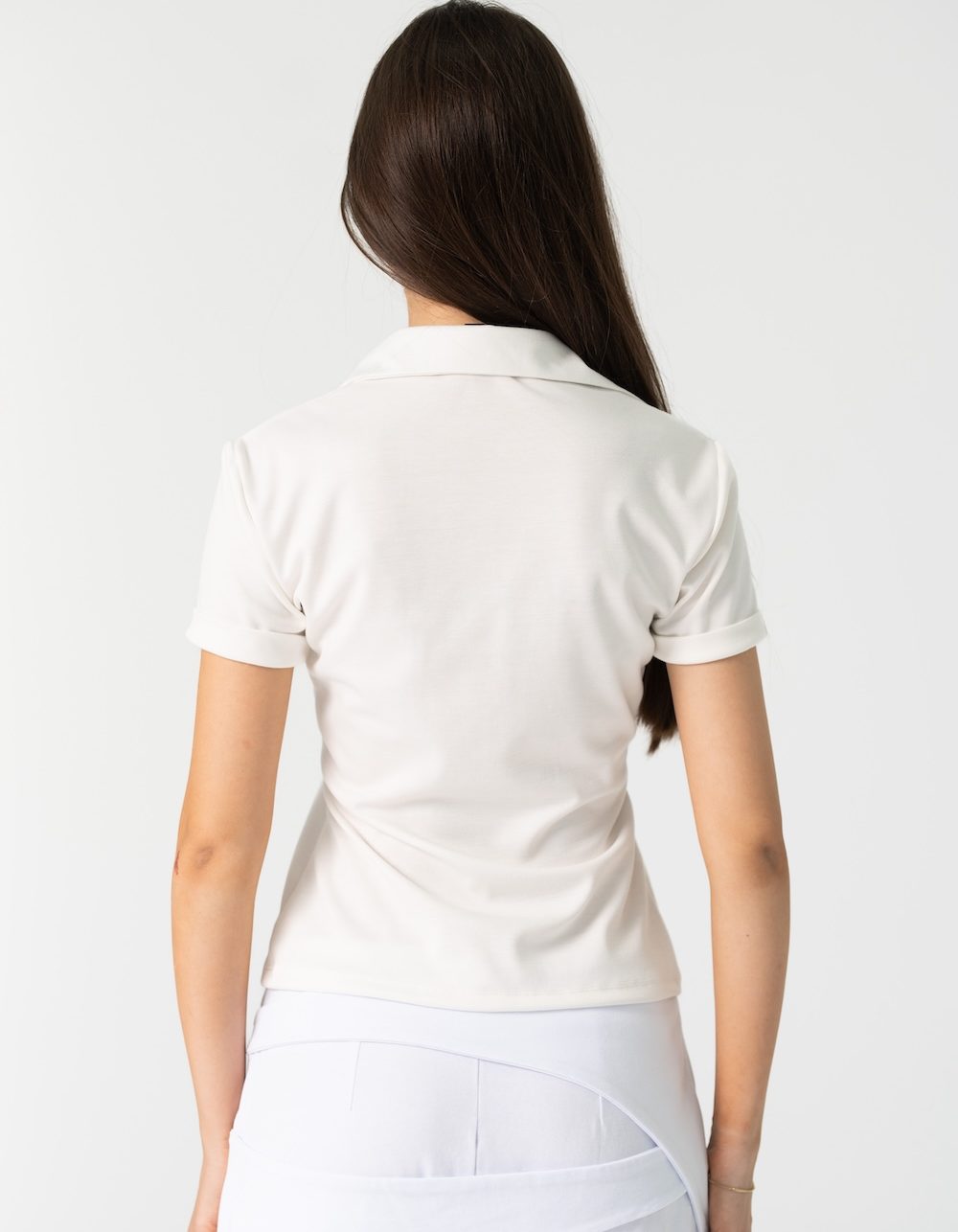 Rena Polo in White - Image 4