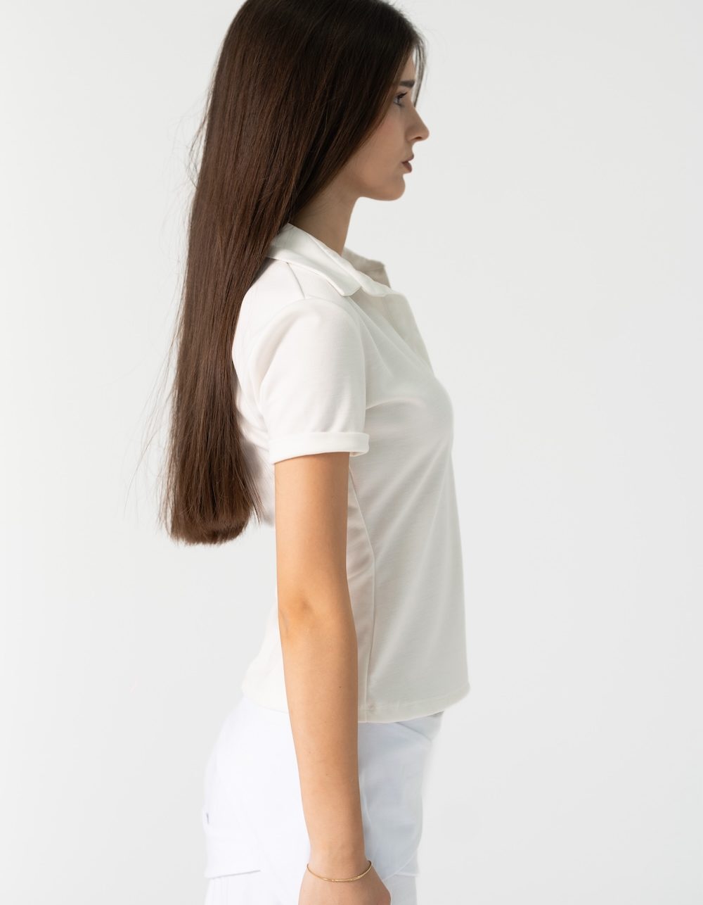 Rena Polo in White - Image 3