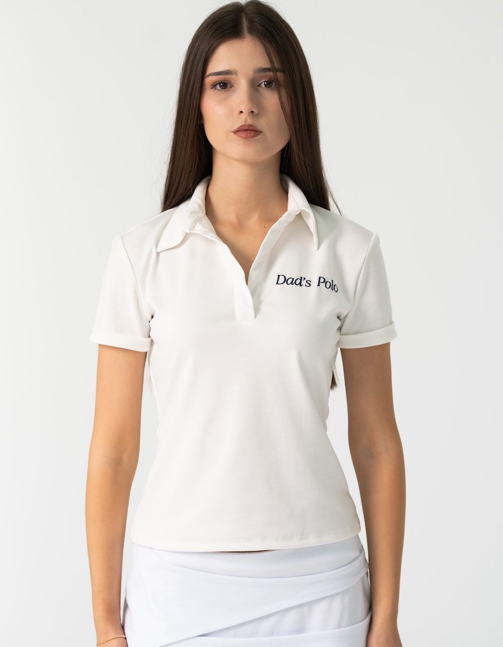 Rena Polo in White