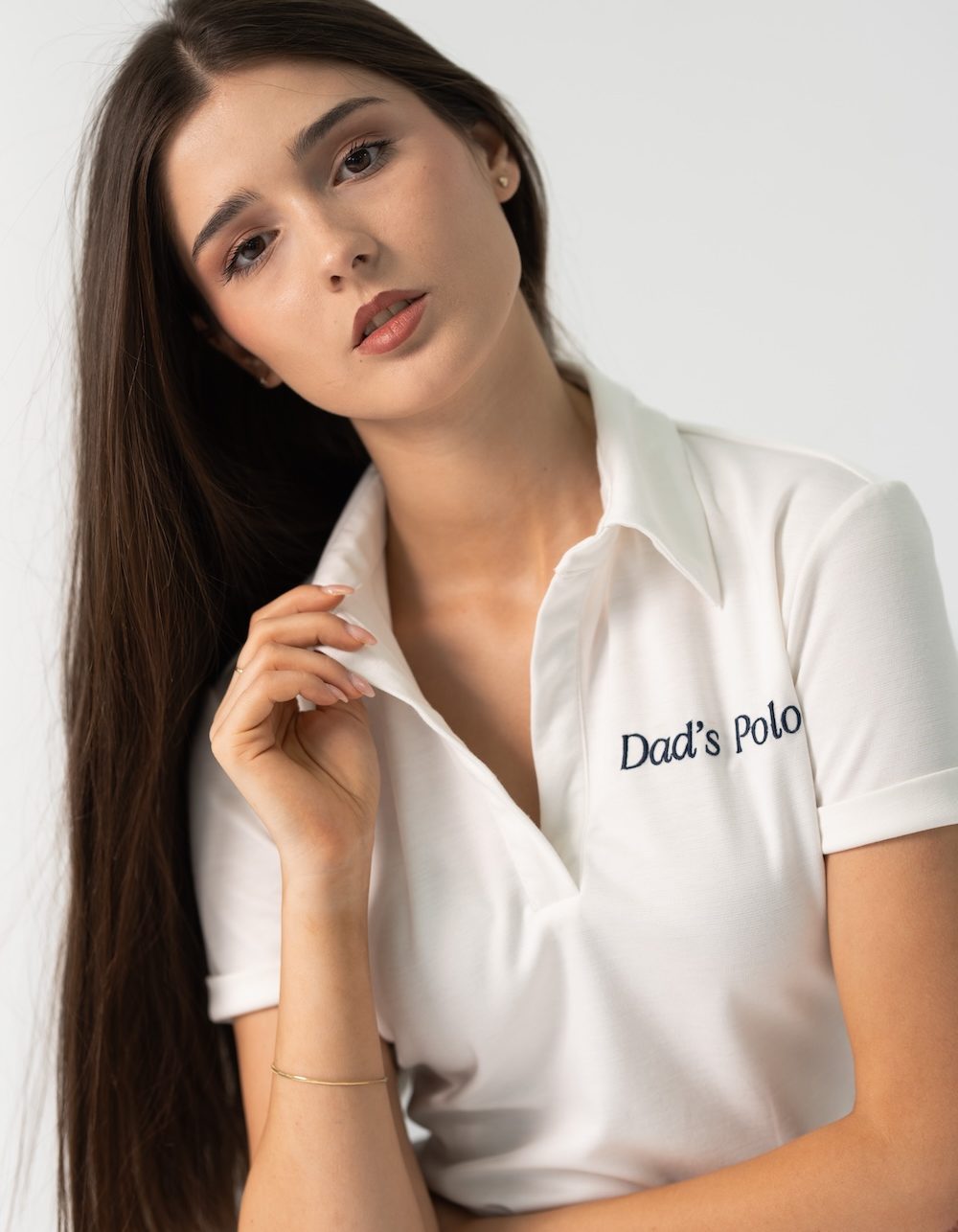 Rena Polo in White - Image 2